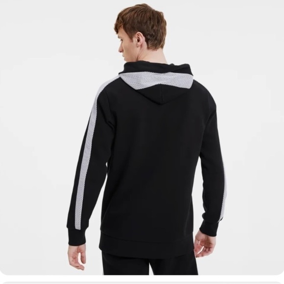 Puma Avenir Dream Hoodie Black Lifestyle pull over pocket Sportswear Sweatshirt - Picture 3 of 12